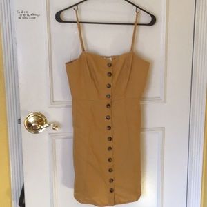 Yellow dress from Tillys